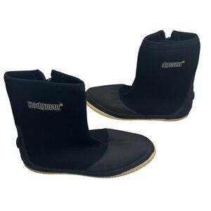 Hodgman Wading Boots Scuba Dive Fishing Men's 11 Black Neoprene Side‎ Zipper